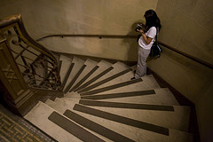 Stairway in Stanford's Memorial Church