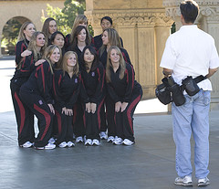 Stanford's Synchronized Swim Team