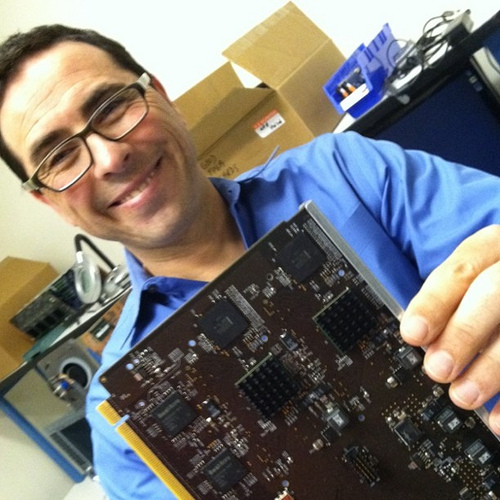 1/4 the power. 1/4 the space. 4x the compute. Server of the future. SeaMicro. Wild.