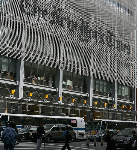The New York Times building (new style)
