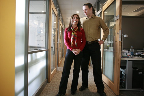 Jennifer Chayes and Christian Borgs, Microsoft Researchers
