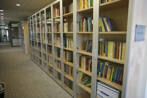 Lots of book cases