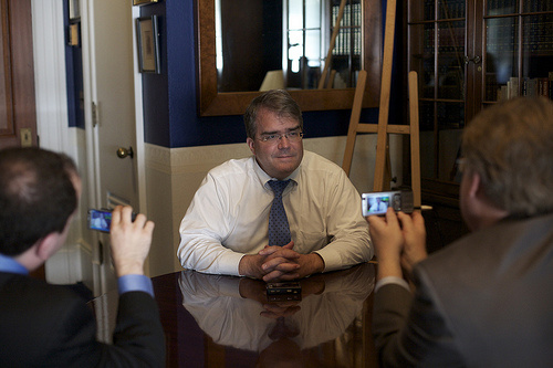 The new press conference