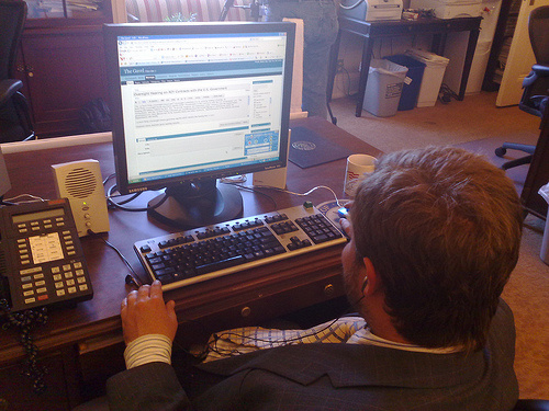 Jesse Lee blogging in WordPress